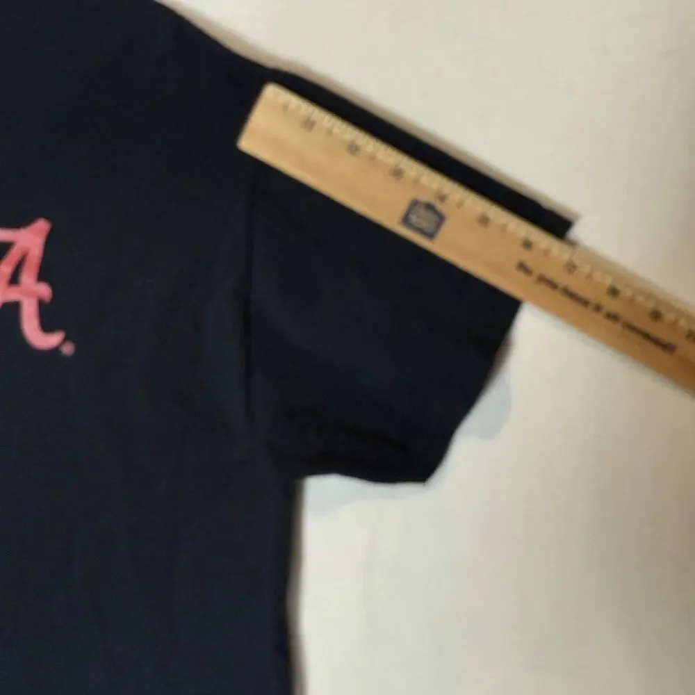 Alabama Crimson Tide Gildan Ultra Cotton T-Shirt Mens Medium Black  Short Sleeve